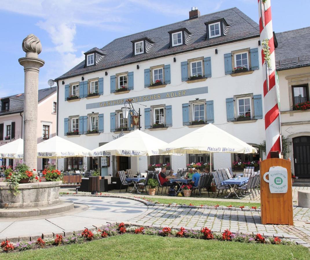 בישופסגרון Gasthof Deutscher Adler Und Hotel Puchtler מראה חיצוני תמונה